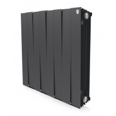 Радиатор биметаллический секционный Royal Thermo PianoForte Noir Sable 500 - 8 секции (RTPFNS50008)